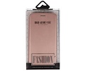 Slim Folio Case - Book Case Telefoonhoesje - Folio Flip Hoesje - Geschikt voor Huawei P40 - Roze