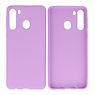 BAOHU BackCover Hoesje Color Telefoonhoesje Samsung Galaxy A21 Paars