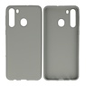 BAOHU BackCover Hoesje Color Telefoonhoesje Samsung Galaxy A21 Grijs