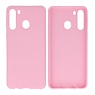 BAOHU BackCover Hoesje Color Telefoonhoesje Samsung Galaxy A21 Roze