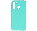 BackCover Hoesje Color Telefoonhoesje voor Samsung Galaxy A21 Turquoise