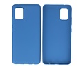 BackCover Hoesje Color Telefoonhoesje voor Samsung Galaxy A31 Navy