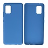 BackCover Hoesje Color Telefoonhoesje Samsung Galaxy A31 Navy