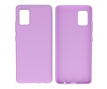 BackCover Hoesje Color Telefoonhoesje voor Samsung Galaxy A31 Paars