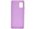 BackCover Hoesje Color Telefoonhoesje voor Samsung Galaxy A31 Paars