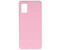 BackCover Hoesje Color Telefoonhoesje voor Samsung Galaxy A31 Roze