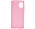 BackCover Hoesje Color Telefoonhoesje voor Samsung Galaxy A31 Roze