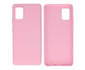 BackCover Hoesje Color Telefoonhoesje voor Samsung Galaxy A41 Roze