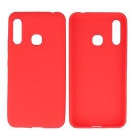 BAOHU BackCover Hoesje Color Telefoonhoesje Samsung Galaxy A70e Rood