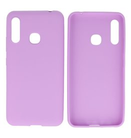 BAOHU BackCover Hoesje Color Telefoonhoesje Samsung Galaxy A70e Paars