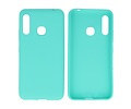 BackCover Hoesje Color Telefoonhoesje voor Samsung Galaxy A70e Turquoise