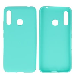 BAOHU BackCover Hoesje Color Telefoonhoesje Samsung Galaxy A70e Turquoise