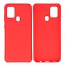 BackCover Hoesje Color Telefoonhoesje Samsung Galaxy A21s Rood