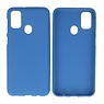 BAOHU BackCover Hoesje Color Telefoonhoesje Samsung Galaxy M31 Navy