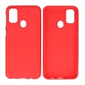 BAOHU BackCover Hoesje Color Telefoonhoesje Samsung Galaxy M31 Rood