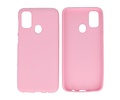 BackCover Hoesje Color Telefoonhoesje voor Samsung Galaxy M31 Roze