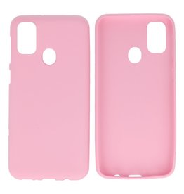 BAOHU BackCover Hoesje Color Telefoonhoesje Samsung Galaxy M31 Roze