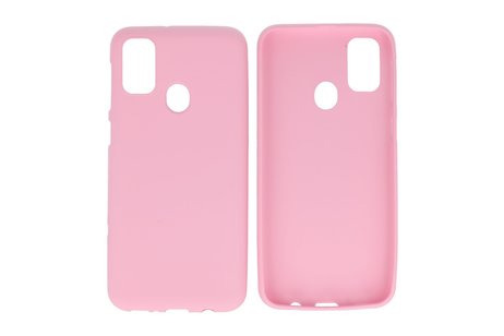 BackCover Hoesje Color Telefoonhoesje voor Samsung Galaxy M31 Roze