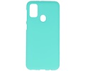 BackCover Hoesje Color Telefoonhoesje voor Samsung Galaxy M31 Turquoise