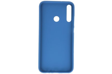 BackCover Hoesje Color Telefoonhoesje voor Huawei P40 Lite E - Navy