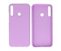 BAOHU Hoesje Geschikt voor de Huawei P40 Lite E - Backcover Color Telefoonhoesje - Paars