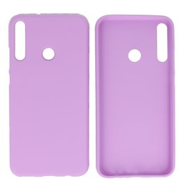 BAOHU BackCover Hoesje Color Telefoonhoesje Huawei P40 Lite E - Paars