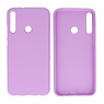 BAOHU BackCover Hoesje Color Telefoonhoesje Huawei P40 Lite E - Paars