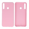 BAOHU BackCover Hoesje Color Telefoonhoesje Huawei P40 Lite E - Roze
