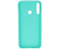 BackCover Hoesje Color Telefoonhoesje voor Huawei P40 Lite E - Turquoise