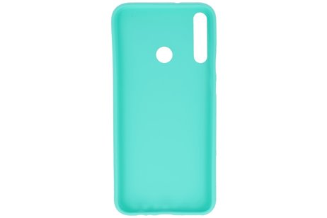 BackCover Hoesje Color Telefoonhoesje voor Huawei P40 Lite E - Turquoise