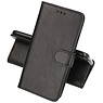 Samsung Galaxy A20s Hoesje Kaarthouder Book Case Telefoonhoesje Zwart
