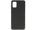 BAOHU Hoesje Geschikt voor de Samsung Galaxy A31 - Fashion Color Backcover Telefoonhoesje - Zwart