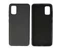 BAOHU Hoesje Geschikt voor de Samsung Galaxy A31 - Fashion Color Backcover Telefoonhoesje - Zwart