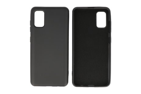BAOHU Hoesje Geschikt voor de Samsung Galaxy A31 - Fashion Color Backcover Telefoonhoesje - Zwart