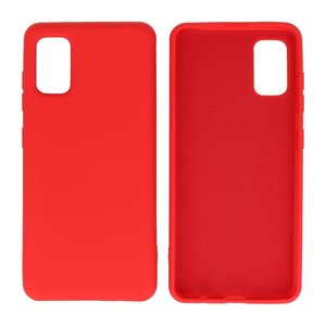 Hoesje Geschikt voor de Samsung Galaxy A31 - Fashion Color Backcover Telefoonhoesje - Rood