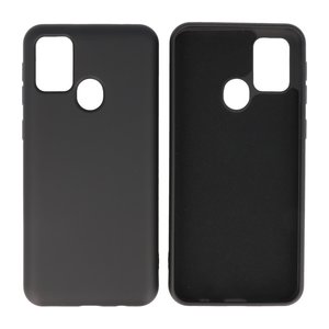 Samsung Galaxy M31 Hoesje Fashion Backcover Telefoonhoesje Zwart