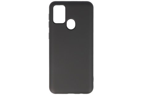 BAOHU Hoesje Geschikt voor de Samsung Galaxy M31  - Fashion Color Backcover Telefoonhoesje - Zwart