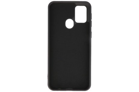 BAOHU Hoesje Geschikt voor de Samsung Galaxy M31  - Fashion Color Backcover Telefoonhoesje - Zwart