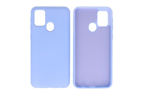 Samsung Galaxy M31 Hoesje Fashion Backcover Telefoonhoesje Paars