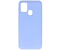 BAOHU Hoesje Geschikt voor de Samsung Galaxy M31  - Fashion Color Backcover Telefoonhoesje - Paars