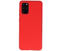Hoesje Geschikt voor de Samsung Galaxy S20 Plus - Fashion Color Backcover Telefoonhoesje - Rood
