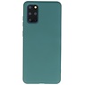BAOHU Samsung Galaxy S20 Plus Hoesje Fashion Backcover Telefoonhoesje Donker Groen