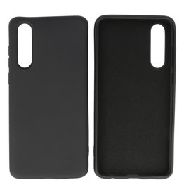BAOHU Huawei P30 Hoesje Fashion Backcover Telefoonhoesje Zwart