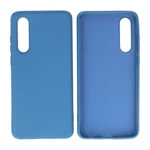 Huawei P30 Hoesje Fashion Backcover Telefoonhoesje Navy