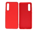 Hoesje Geschikt voor de Huawei P30 - Fashion Color Backcover Telefoonhoesje - Rood