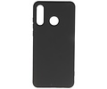 BAOHU Hoesje Geschikt voor de Huawei P30 Lite - Fashion Color Backcover Telefoonhoesje - Zwart
