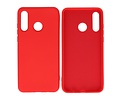 Hoesje Geschikt voor de Huawei P30 Lite - Fashion Color Backcover Telefoonhoesje - Rood