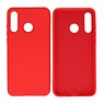 BAOHU Huawei P30 Lite Hoesje Fashion Backcover Telefoonhoesje Rood