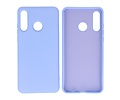 BAOHU Hoesje Geschikt voor de Huawei P30 Lite - Fashion Color Backcover Telefoonhoesje - Paars