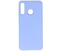 BAOHU Hoesje Geschikt voor de Huawei P30 Lite - Fashion Color Backcover Telefoonhoesje - Paars